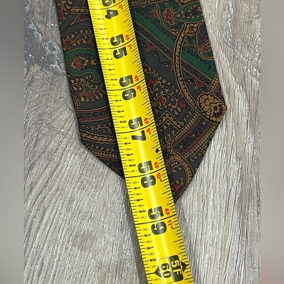 Polo Ralph Lauren Tie Made by Hand Antique Paisley Classic Designer Business - Picture 10 of 11